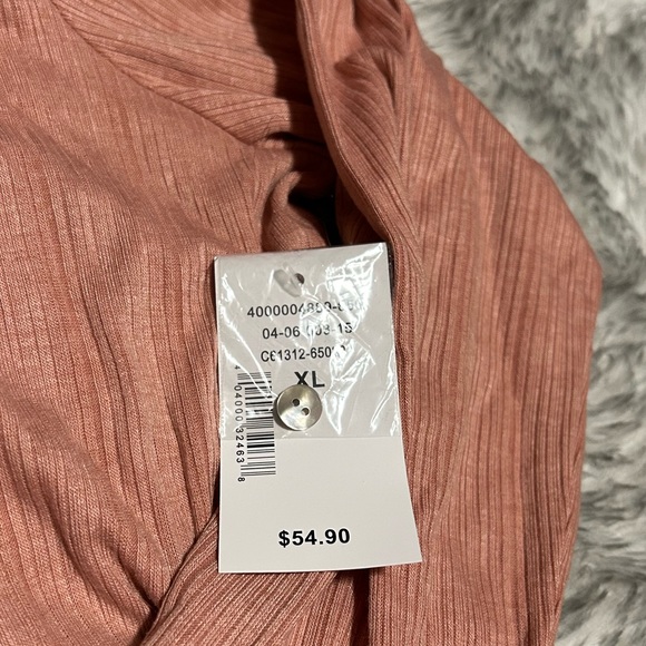 Cleo Loose Long Sleeve Henley - Picture 4 of 4